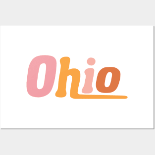 Retro Ohio Posters and Art